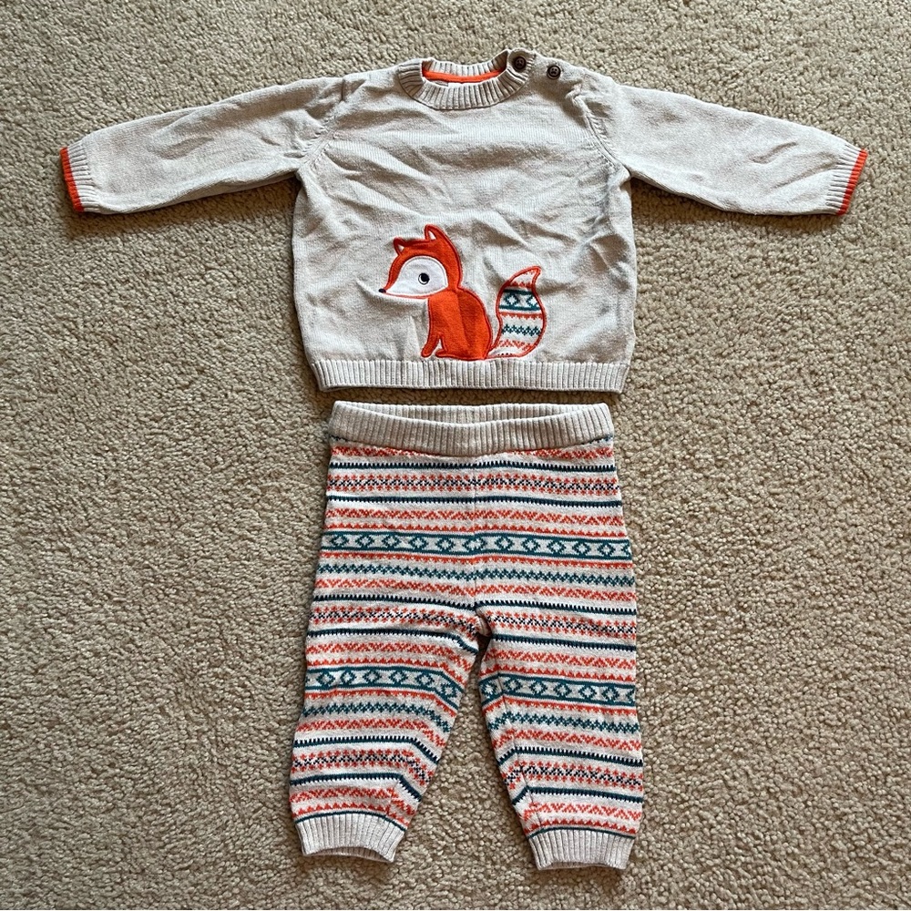 Gymboree Baby Winter Sweater Outfit